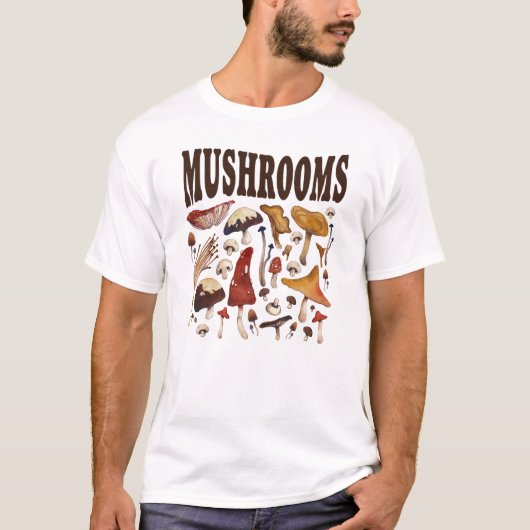 Paddenstoelen Funny Mushroom Lover T-shirt (Voorkant)