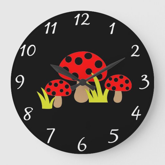 Paddenstoelen  grote klok (Voorkant)