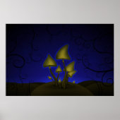 Paddenstoelen (Halloween Night) Poster (Voorkant)
