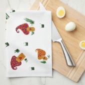 Paddenstoelen Handdoek 40,6 x 61 cm (Quarter Fold)