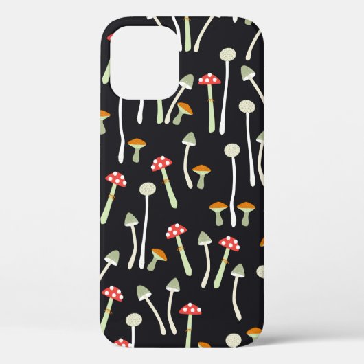 paddenstoelen, herfst, patroon Case-Mate iPhone case (Achterkant)
