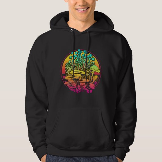 Paddenstoelen Hoodie (Voorkant)