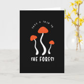 Paddenstoelen Humor Grappige gezegden Paddenstoel Kaart (Gele Bloem)