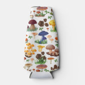 Paddenstoelen Illustratie Flesjeskoeler (Voorkant)