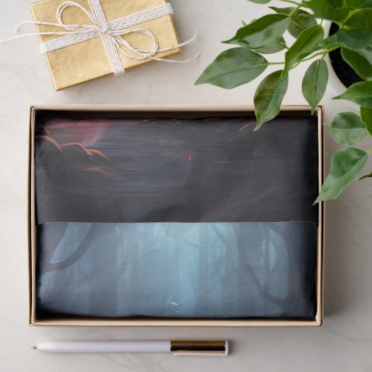 Paddenstoelen in Bos 1 Decoupage Paper Tissuepapier (Geschenk)