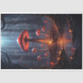 Paddenstoelen in Bos 1 Decoupage Paper Tissuepapier (Voorkant)