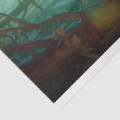 Paddenstoelen in Bos 2 Decoupage Papier (Detail)