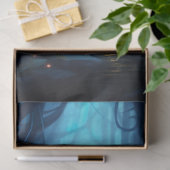 Paddenstoelen in bos 3 Decoupage papier (Geschenk)