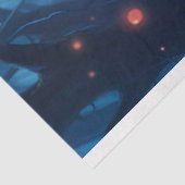 Paddenstoelen in bos 3 Decoupage papier (Detail)