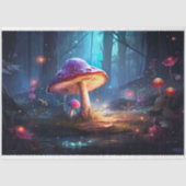 Paddenstoelen in Forest 5 Decoupage Papier (Voorkant)