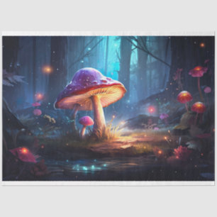 Paddenstoelen in Forest 5 Decoupage Papier