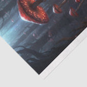 Paddenstoelen in Forest Collage 1 Decoupage Papier (Detail)