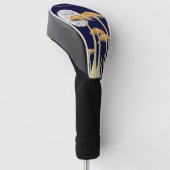 Paddenstoelen in het bewegingsapparaat golfheadcover (Schuin)