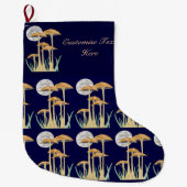 Paddenstoelen in het bewegingsapparaat grote kerstsok (Voorkant)