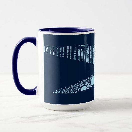 Paddenstoelen in het bewegingsapparaat mok (Links)