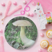 Paddenstoelen in het bos papieren bordje (Feest)