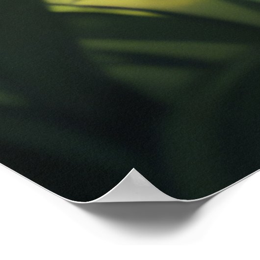 Paddenstoelen in het bos poster (Hoek)