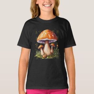 Paddenstoelen in het herfstbos t-shirt