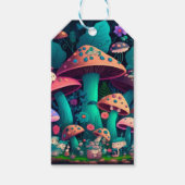 Paddenstoelen in het veld cadeaulabel (Voorkant)