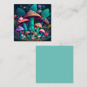 Paddenstoelen in het veld informatiekaartje (Voorkant / Achterkant)