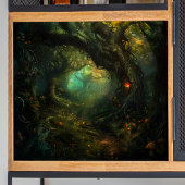 Paddenstoelen in Magic Forest Decoupage Tissuepapier