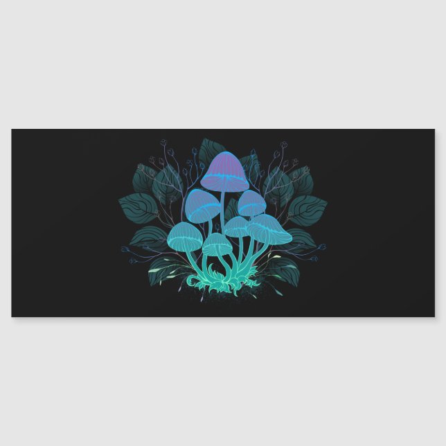 Paddenstoelen in struiken (Voorkant)