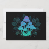 Paddenstoelen in struiken aankondiging (Voorkant)