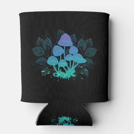 Paddenstoelen in struiken blikjeskoeler (Achterkant)