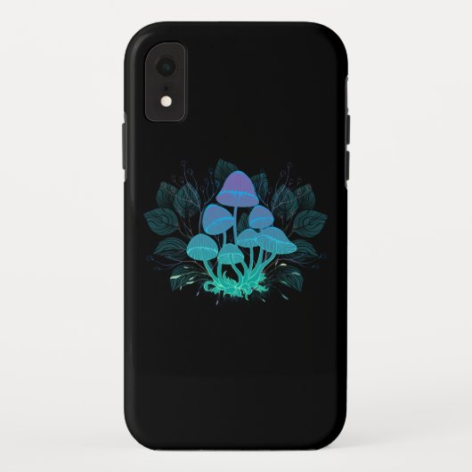 Paddenstoelen in struiken Case-Mate iPhone case (Achterkant)