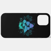 Paddenstoelen in struiken Case-Mate iPhone case (Achterkant (horizontaal))