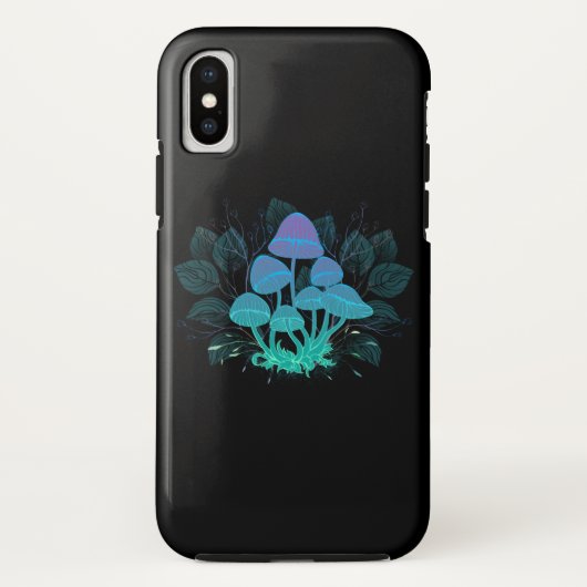 Paddenstoelen in struiken Case-Mate iPhone case (Achterkant)
