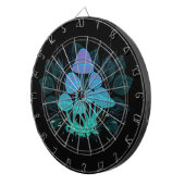 Paddenstoelen in struiken dartbord (Voorkant Rechts)