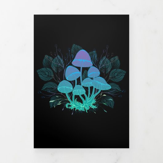 Paddenstoelen in Struiken Drieluik Aankondiging (Cover)