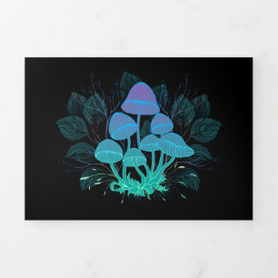 Paddenstoelen in struiken drieluik programma