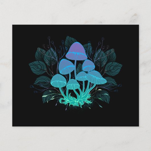 Paddenstoelen in Struiken Flyer (Voorkant)