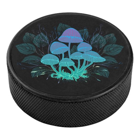 Paddenstoelen in struiken hockey puck (3/4)