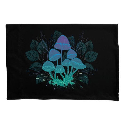 Paddenstoelen in struiken kussensloop (Voorkant-Links)