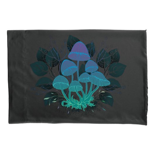 Paddenstoelen in struiken kussensloop (Voorkant)