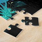 Paddenstoelen in Struiken Legpuzzel (Zijkant)