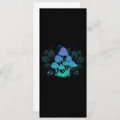 Paddenstoelen in struiken menu (Voorkant / Achterkant)