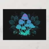 Paddenstoelen in struiken menu (Voorkant)