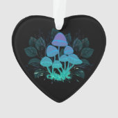 Paddenstoelen in struiken ornament (achterkant)