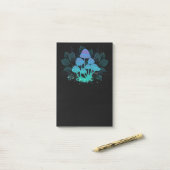 Paddenstoelen in struiken post-it® notes (Op bureau)