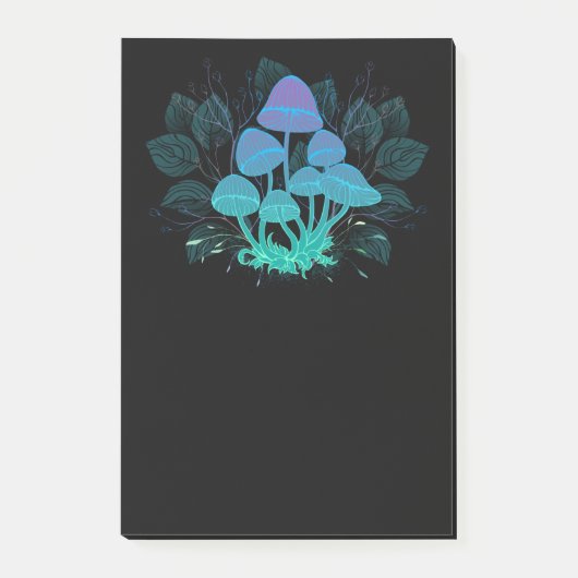 Paddenstoelen in struiken post-it® notes (Voorkant)