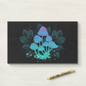 Paddenstoelen in struiken post-it® notes (Op bureau)