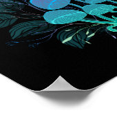 Paddenstoelen in struiken poster (Hoek)