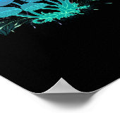 Paddenstoelen in struiken poster (Hoek)