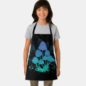 Paddenstoelen in struiken schort (Insitu)