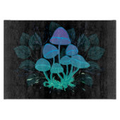 Paddenstoelen in struiken snijplank (Voorkant)