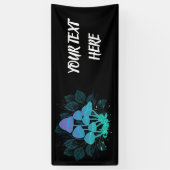 Paddenstoelen in struiken spandoek (Verticaal)